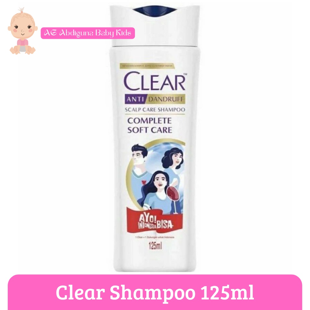 Jual Clear Anti Dandruff Scalp Care Shampoo Complete Soft Care Ml