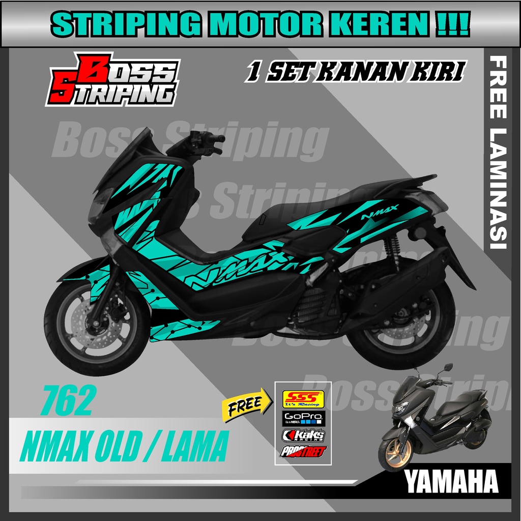 Jual STRIPING NMAX OLD LAMA 2015 2016 2017 2018 2019 SETIKER STICKER