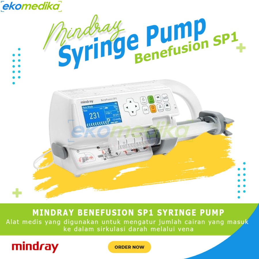 Jual Syringe Pump Mindray Benefusion SP1 Mindray Mindray Benefusion