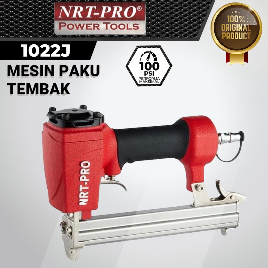 Jual Mesin Paku Tembak Listrik Nrt Pro J Hd Air Nailer Stapler Gun