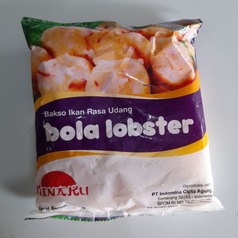 Jual Minaku Bola Lobster 500g Shopee Indonesia