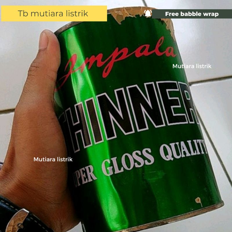 Jual Impala Thinner Impala Liter Thiner Nd Super Gloss Kg Tiner