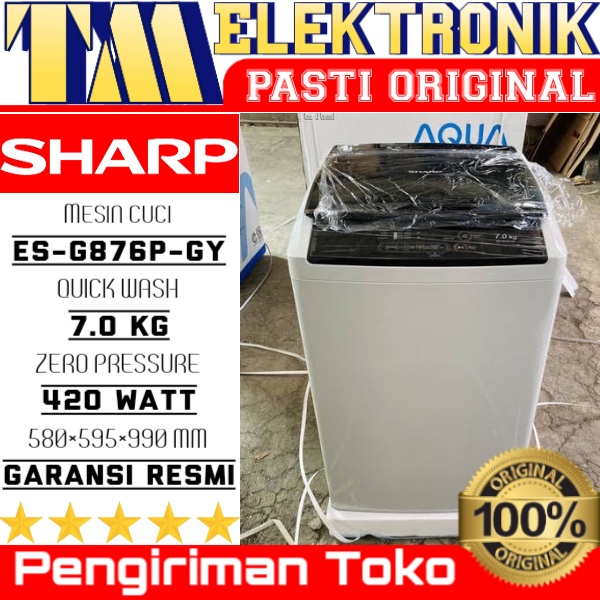 Jual Mesin Cuci Sharp Es G Pgy Mesin Cuci Tabung Kapasitas Kg