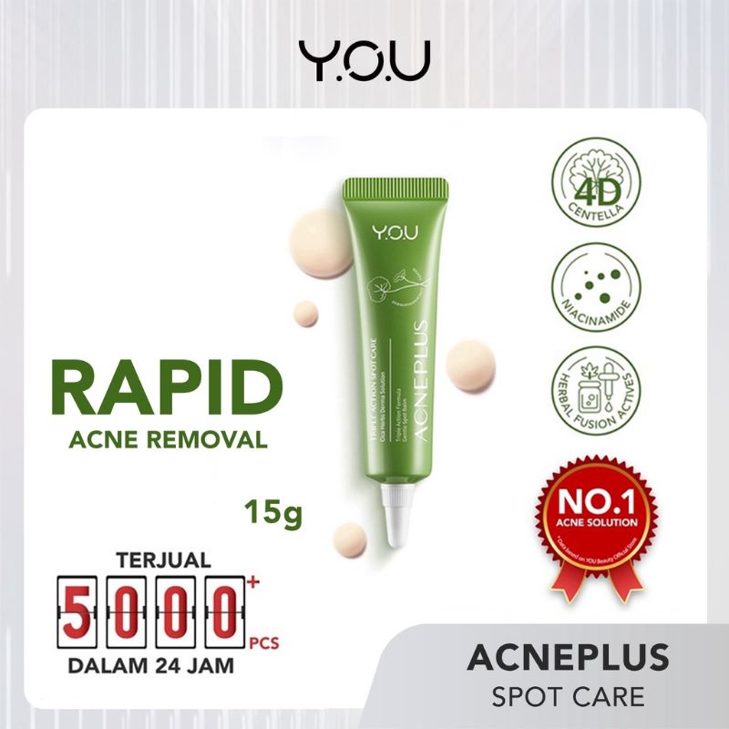 Jual ACNEPLUS SPOT CARE YOU Acneplus Niacinamide 4D Centella Rapid