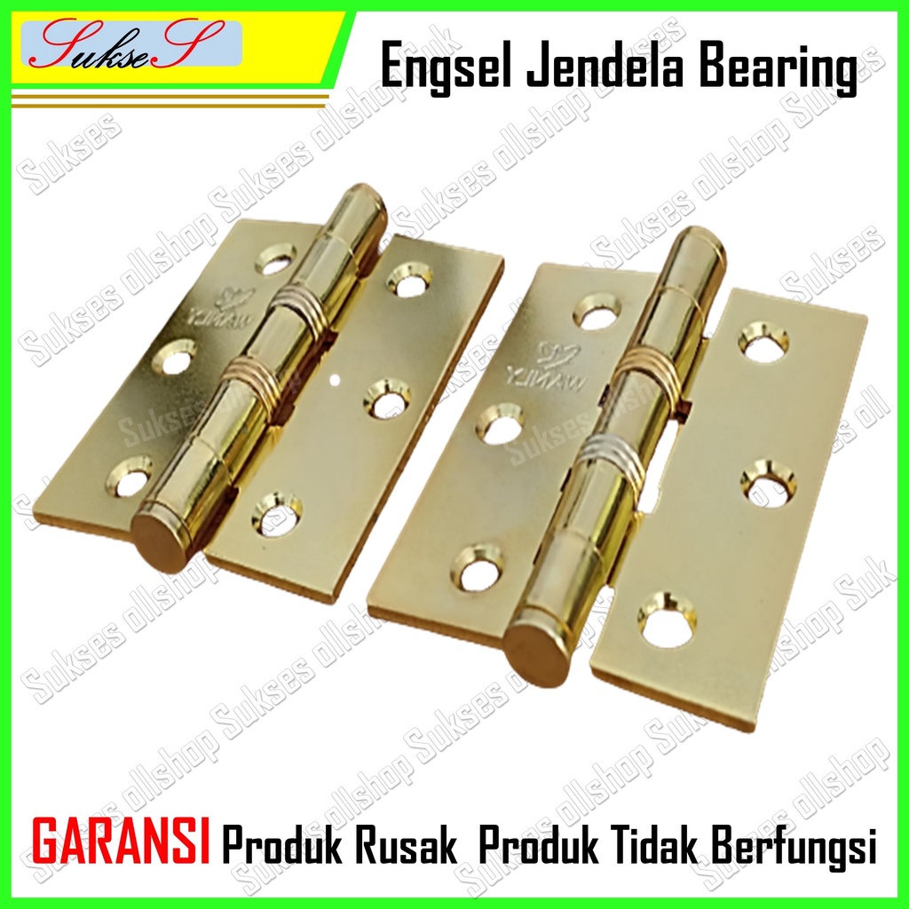 Jual Engsel Pintu Bearing 3 Inch GP Engsel Jendela DAPAT 1 PASANG Isi