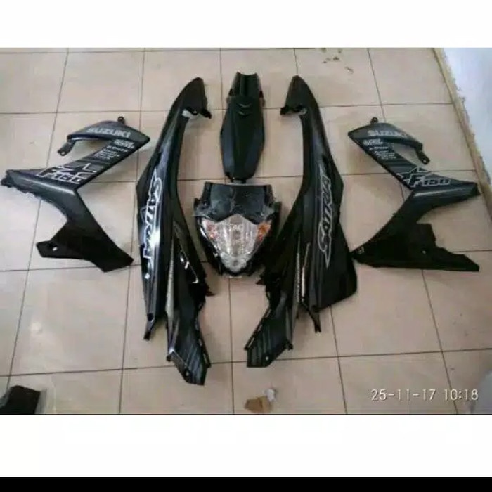 Jual Paketan Full Set Cover Body Satria Fu Facelift Plus Reflektor