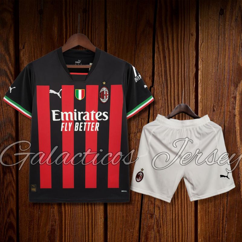 Jual Jersey Milan Home New Grade Original Shopee Indonesia