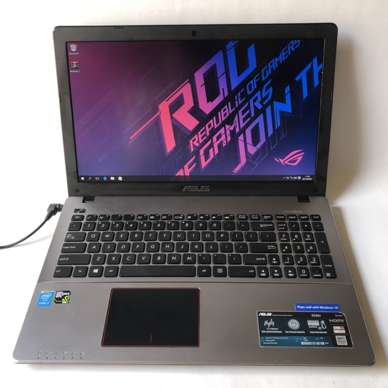 Jual Laptop Gaming Rog Asus X J I Hq Dual Vga Nvidia Gtx Gb