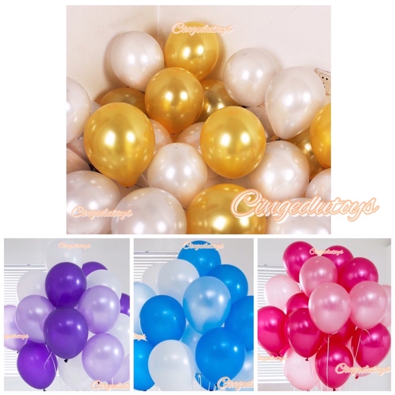 Jual Paket Balon Set Dekorasi Happy Birthday Ulang Tahun Balon Latex