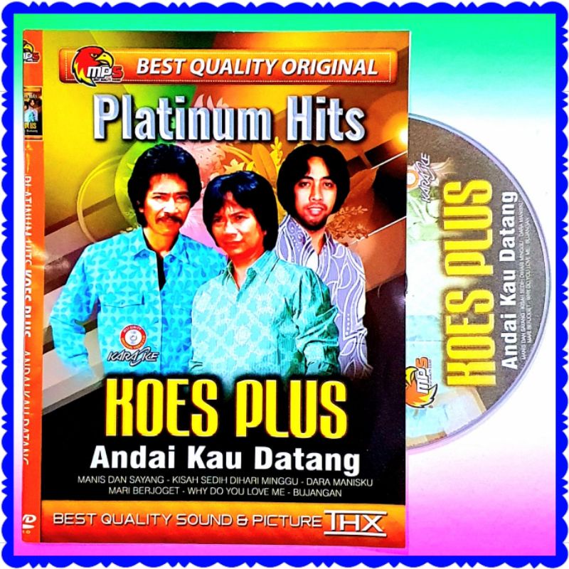 Jual Kaset Mp Video Musik Lagu Koes Plus Bisa Buat Karaoke Vocal On Of