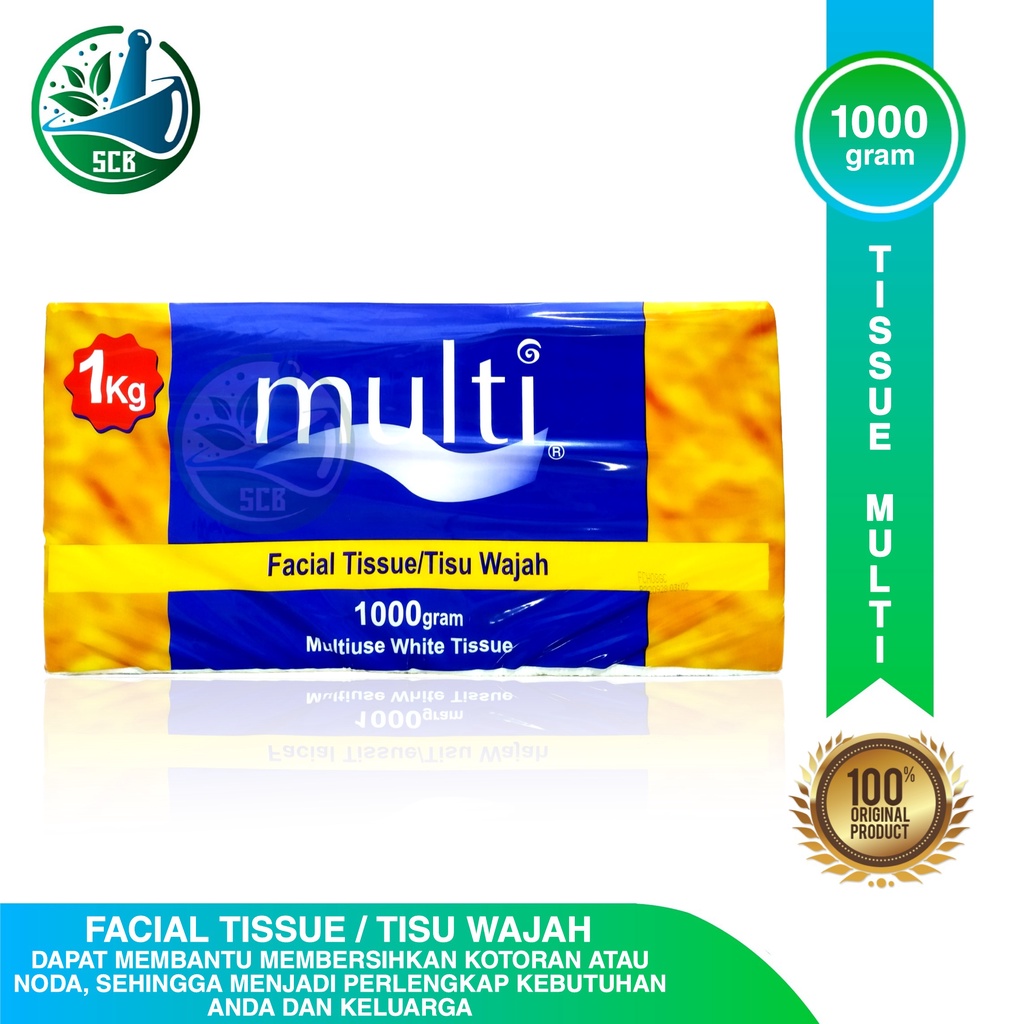 Jual Multi Tissu Multi Gram Facial Tissue Tisu Wajah Kg