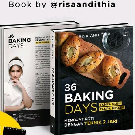 Jual Buku 36 Baking Days Bikin Roti Tanpa Ulen Tanpa Mikser Shopee