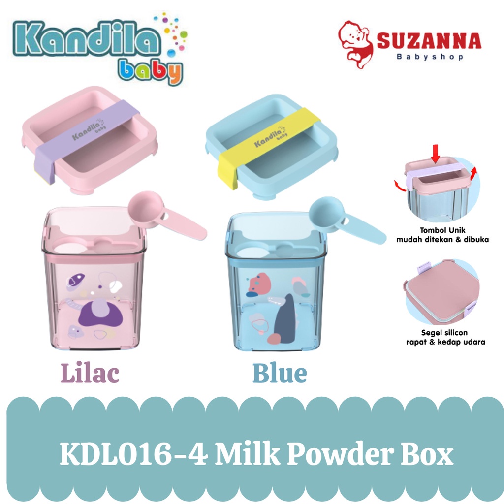 Jual Kandila KDL016 4 Milk Powder Box 360 Gram Tempat Susu Bubuk