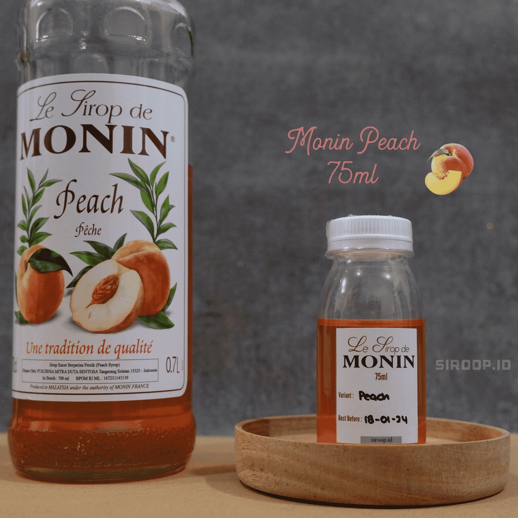 Jual Monin Syrup Fruit Flavour Repack Ml Ml Ml Shopee Indonesia