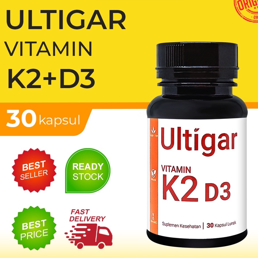 Jual Ultigar Vitamin K D Isi Kapsul Lunak Multivitamin Untuk