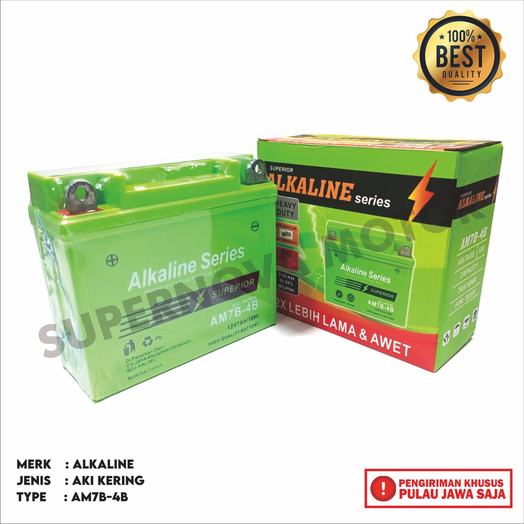 Jual Aki Motor Aki Kering Tiger Am B B V Ah Hr Aki Accu Battery