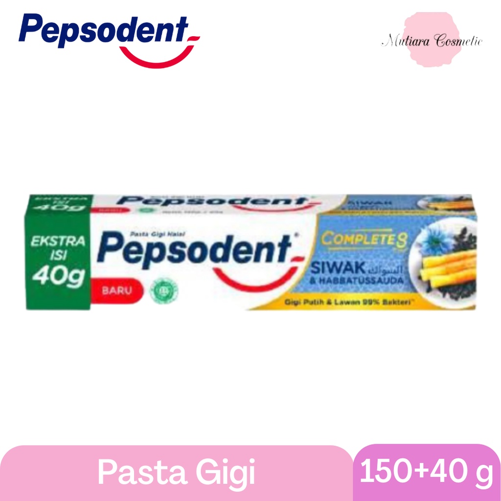 Jual Pepsodent Pasta Gigi Complete Siwak Habbatussauda G