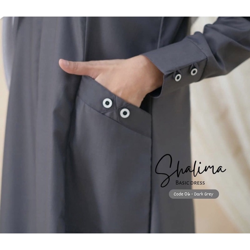 Jual Gamis Syar I Terbaru Gamis Polos Bahan Katun Toyobo Fodu Shopee