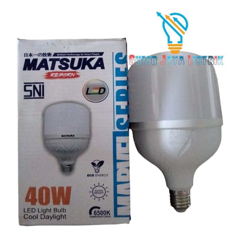 Jual Lampu Led Matsuka Marvel Reborn Watt Putih Model Bulb Harga