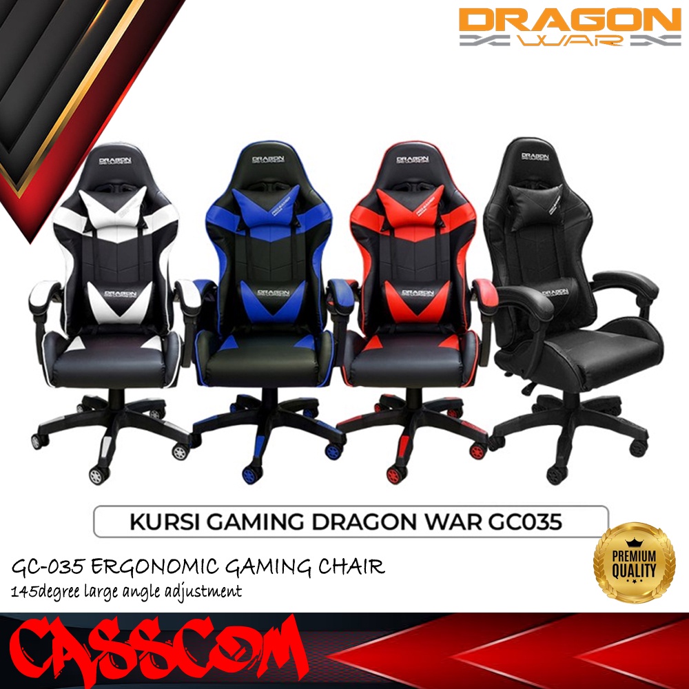 Jual Dragon War Gaming Chair Gc Dragonwar Kursi Gaming Gc