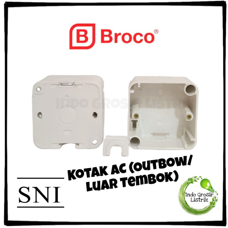 Jual Kotak Ac Broco Outbow Kotak Ac Cream Putih Ob Dus Kotak Gracio