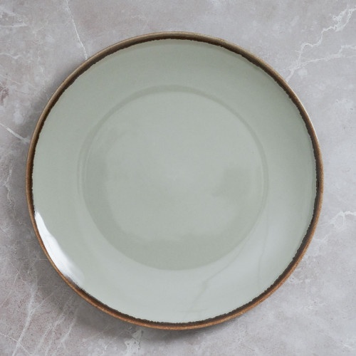 Jual Brewsuniq Solemn Gray Dinner Plate Piring Makan Cantik