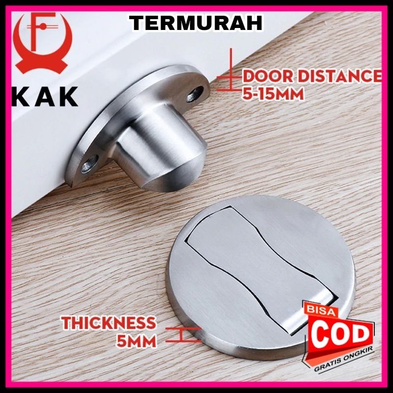 Jual KAK Penahan Pintu Anti Collision Magnetic Door Stopper KAK 883