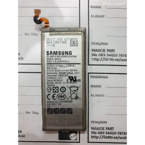 Jual Battery Baterai Samsung Note Bn Ori Copotan Shopee Indonesia