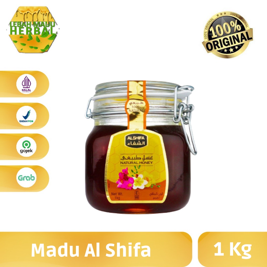 Jual Madu Al Shifa 1kg Natural Honey Toples Kawat Quality Premium