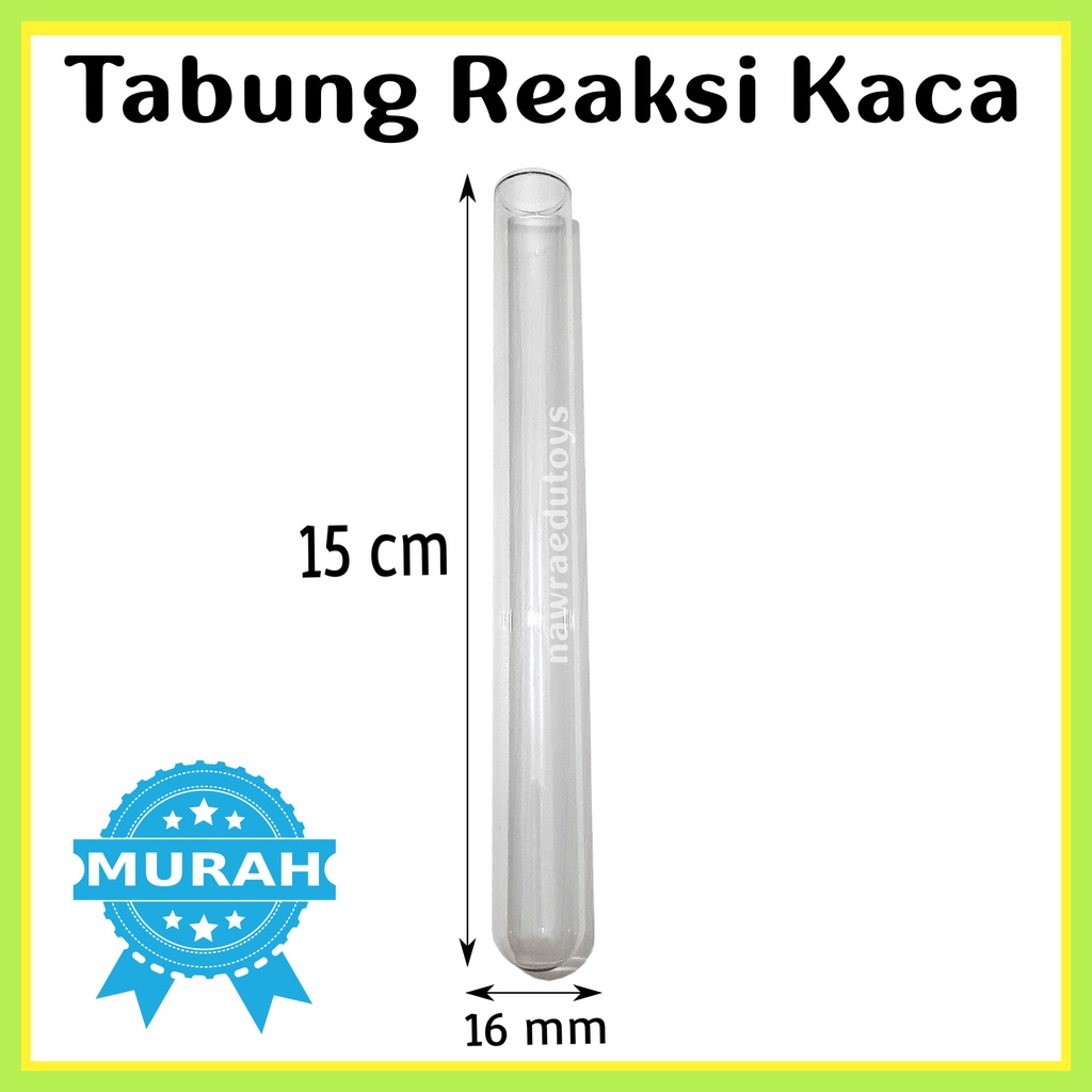 Jual Tabung Reaksi Kaca 16x150 Mm Test Tube Shopee Indonesia