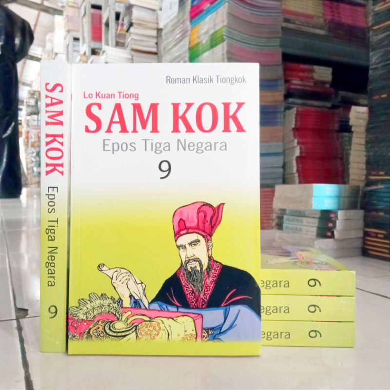 Jual ORIGINAL BUKU SAM KOK JILID 9 SAMKOK ROMAN KLASIK TIONGKOK