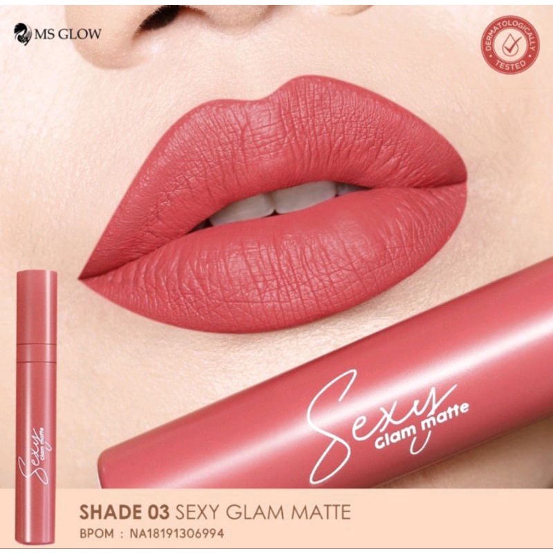 Jual Ms Glow Sexy Glam Lip Matte Shopee Indonesia