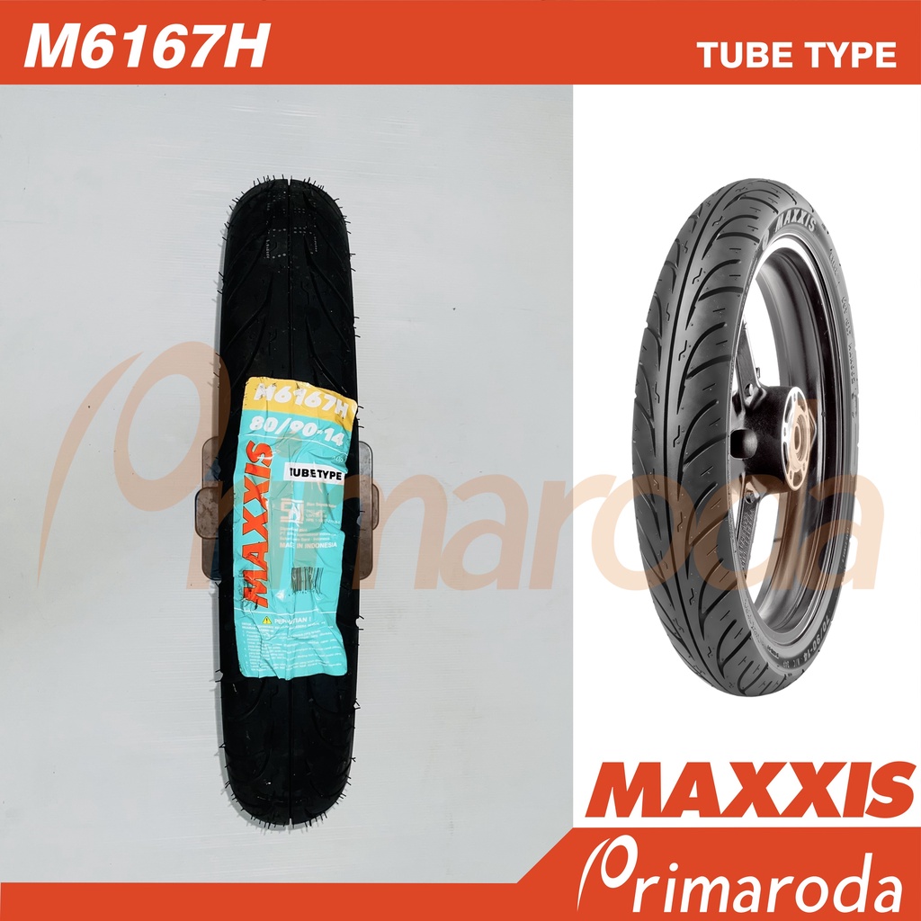 Jual Ban Motor MAXXIS M6167H 80 90 Ring 14 80 90 14 Tube Type Shopee