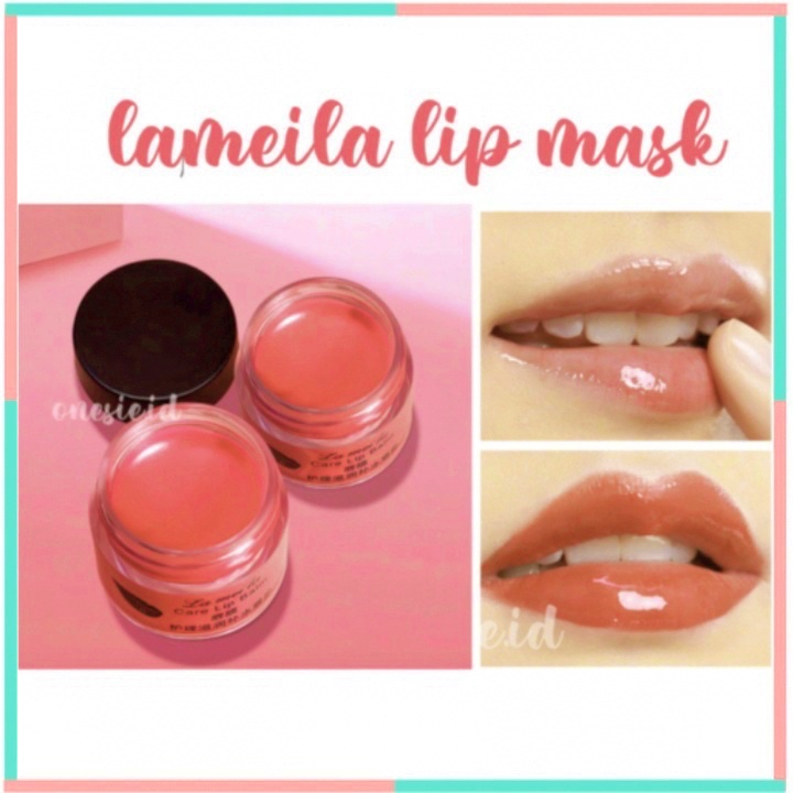 Jual Lameila Moisturizing Lip Mask Pelembab Bibir Care Lip Balm La