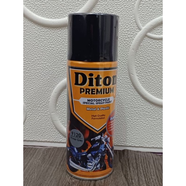 Jual Diton Premium Pilox Primer Grey Cat Semprot Dasar Epoxy 400ml