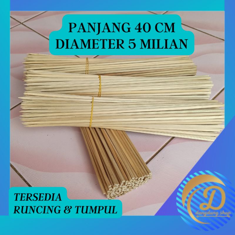 Jual Tusuk Kentang Spiral Kentang Ulir Tusuk Sate 40cm 40 Cm Tusuk Sate