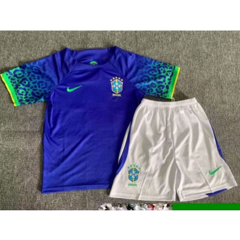 Jual Stelan Setelan Jersey Kaos Baju Sepak Bola Brazil Brasil Brazilia