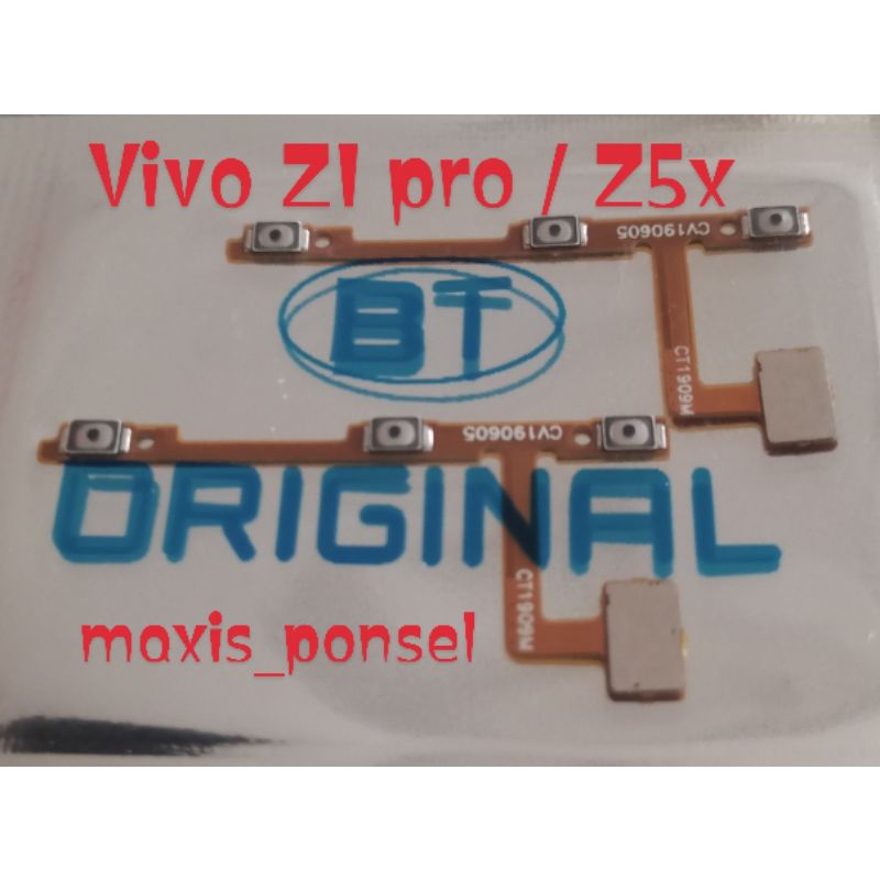 Jual Flexibel On Off Vol Vivo Z Pro Z X Ori Shopee Indonesia