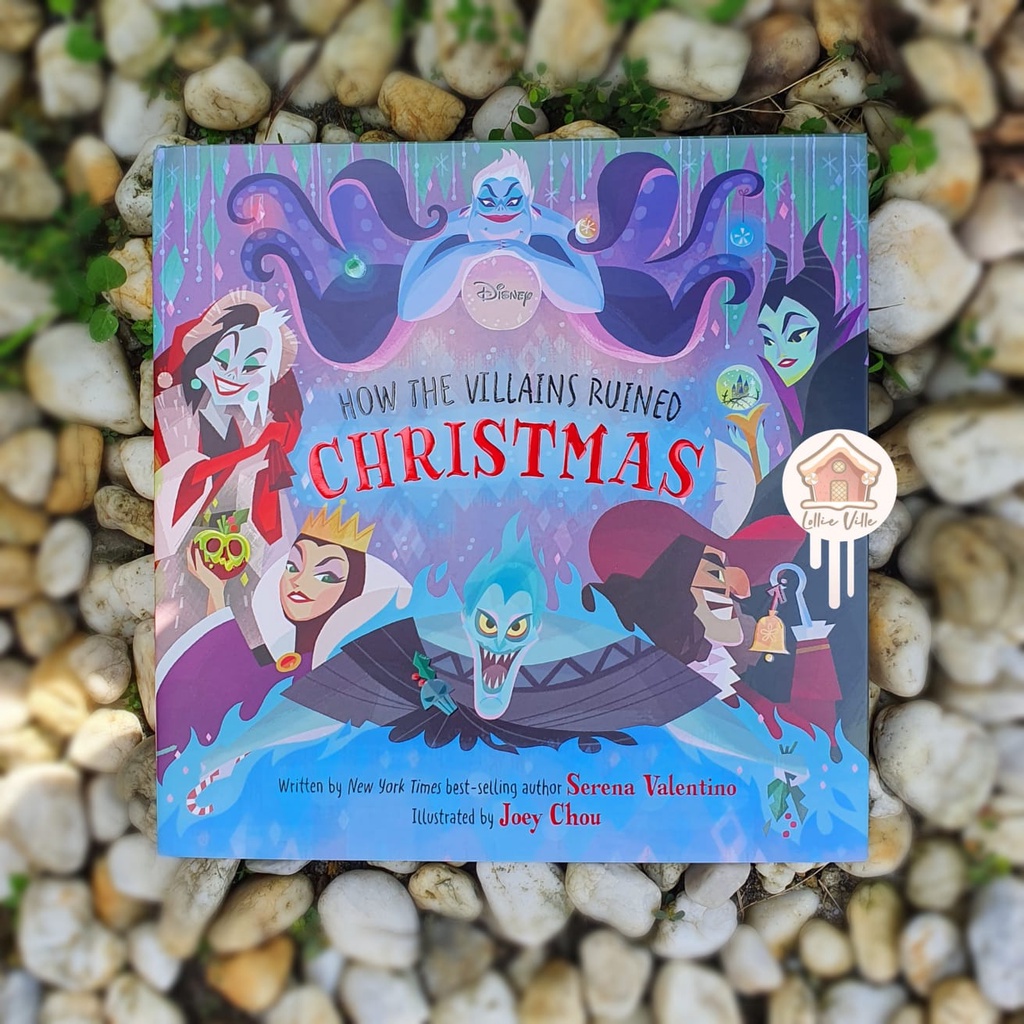 Jual Disney Villains How The Villains Ruined Christmas Book Shopee