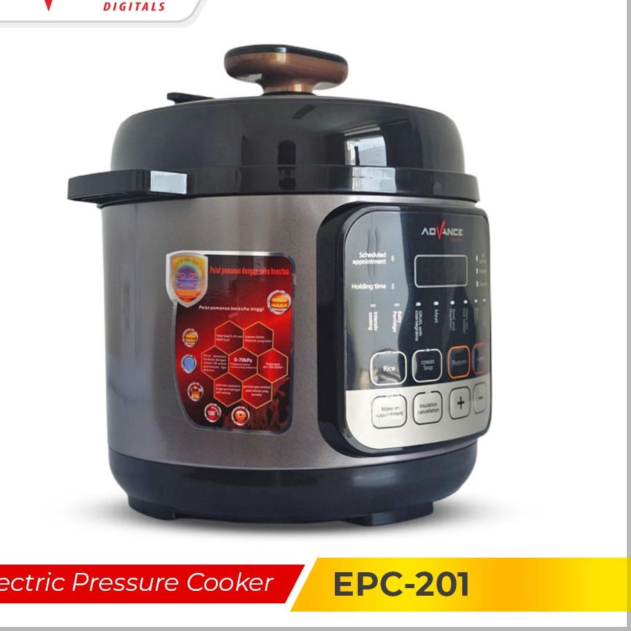 Jual Paket Ekslusif Ready Stock Advance L Electric Pressure Cooker