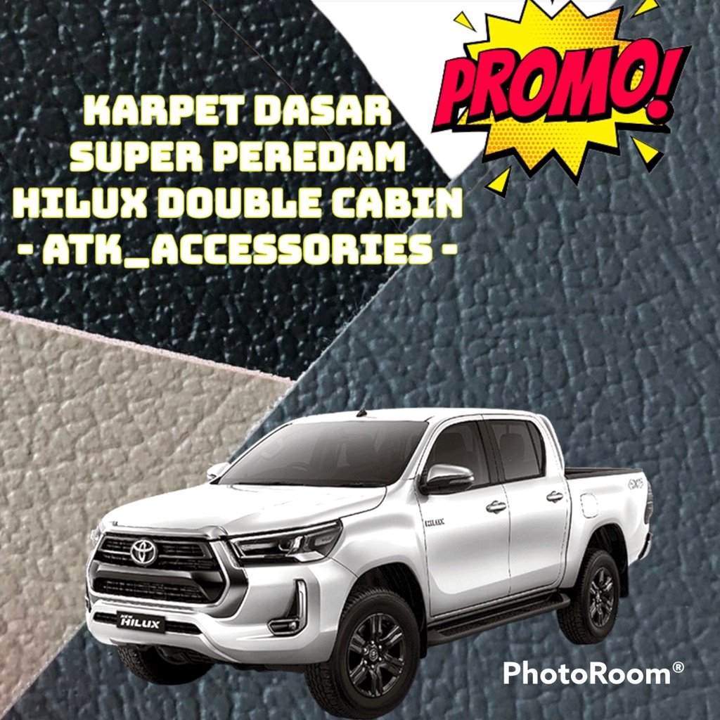 Jual KARPET DASAR SUPER PEREDAM HILUX DOUBLE CABIN Shopee Indonesia