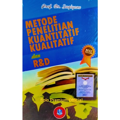 Jual Buku Metode Penelitian Kuantitatif Kualitatif Dan R D Sugiyono