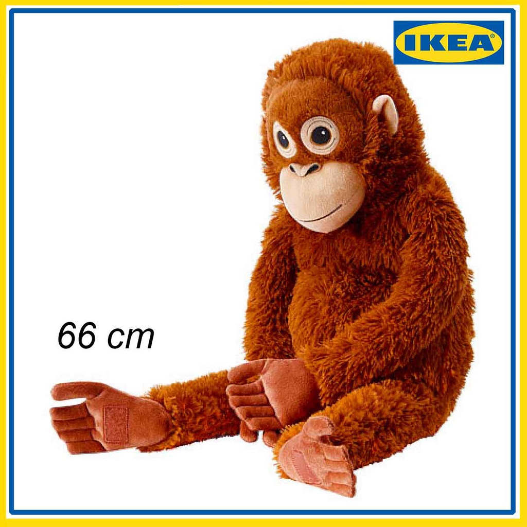 Jual Boneka Orang Utan Cm Ikea Djungelskog Shopee Indonesia