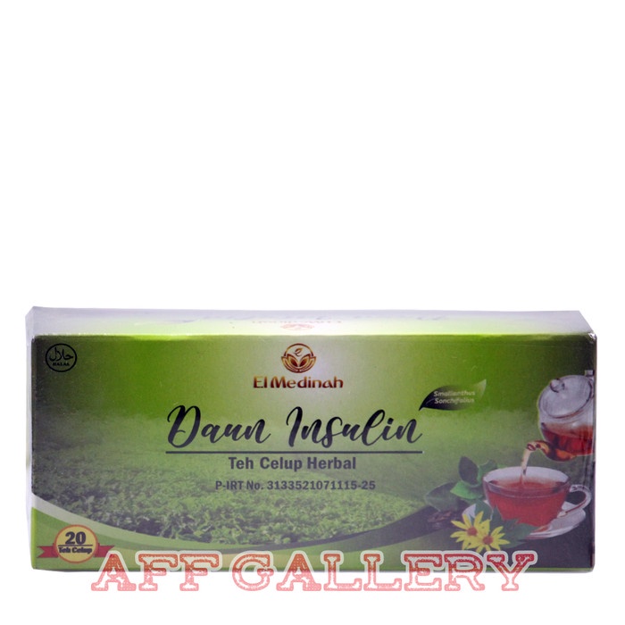 Jual Produk Nyata Ampuhnya Teh Celup Herbal Daun Insulin El Medinah