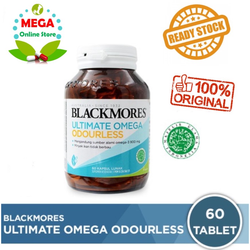 Jual Bpom Blackmores Kalbe Ultimate Omega Odourless Shopee Indonesia