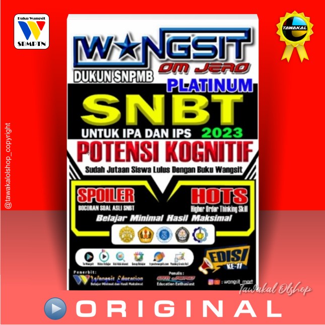 Jual Buku Wangsit Utbk Snbt Buku Wangsit Utbk Snbt Tps Potensi