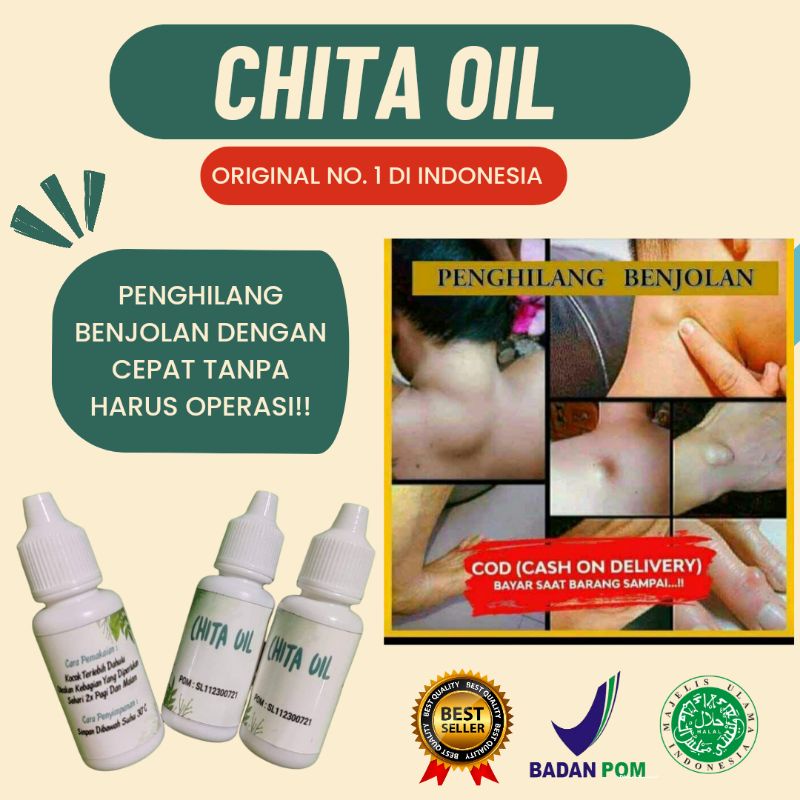 Jual Chita Oil Original Penghilang Benjolan Dan Gatal Gatal Shopee