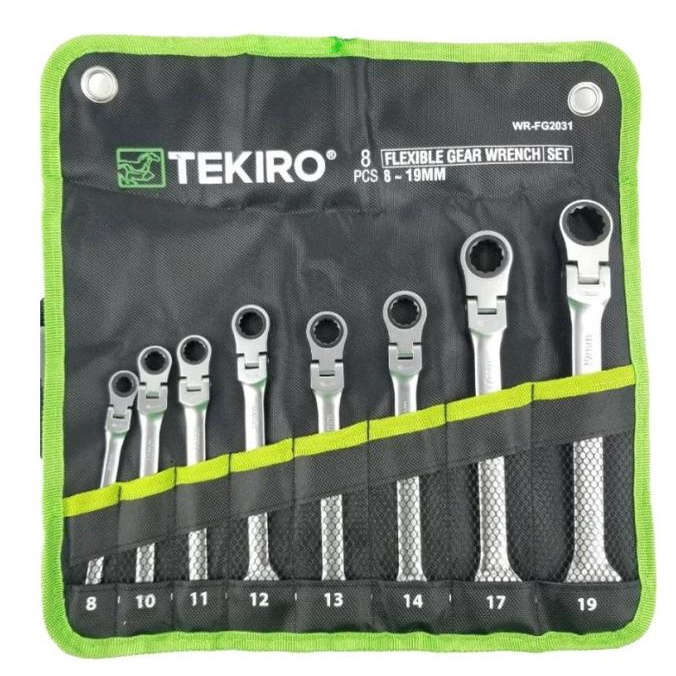 Jual Tekiro Kunci Ring Pas Ratchet Flexible Set Pcs Mm