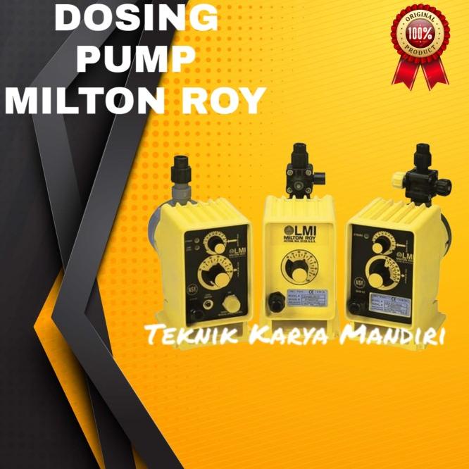 Jual Dosing Pump Pompa Kimia Injeksi Chemical Lmi Milton Roy P Ti