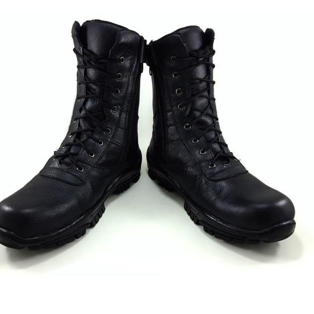 Jual Sepatu Pdl Pria Full Kulit Sapi Asli Model Boot Tinggi Hitam